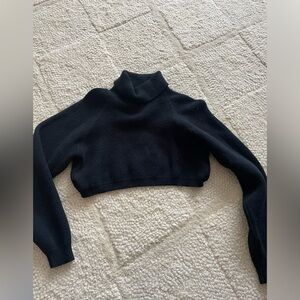 EDIKTED cropped mock turtle neck